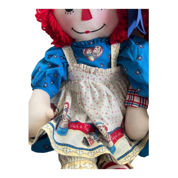 Vintage Raggedy Ann & Andy Dolls From Daisy Kingdom Fabric Patterns. - Picture 7 of 15